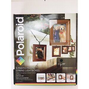 Polaroid LED String Frame Lights Warm Cinnamon Christmas